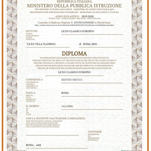 Diploma scolastico